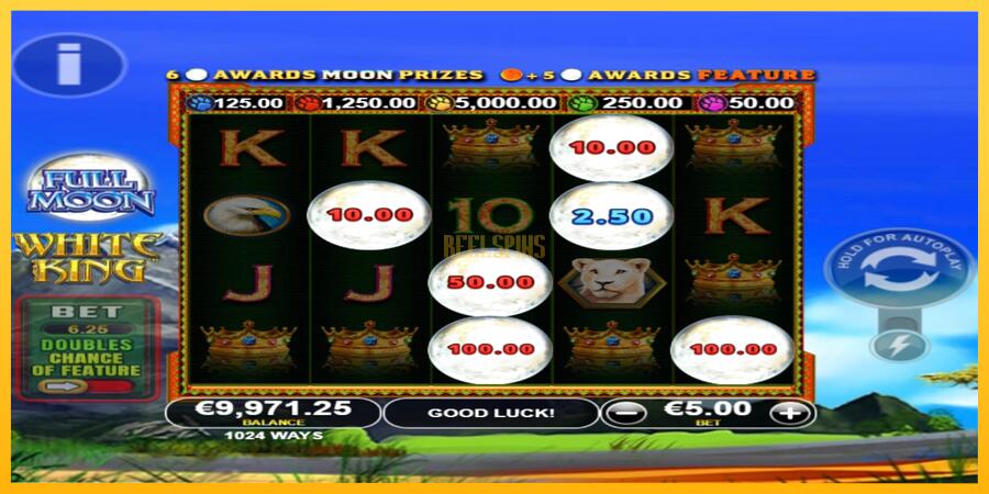 სურათი 3 სათამაშო მანქანა Full Moon: White King PowerPlay Jackpot