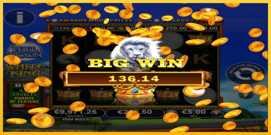 სურათი 4 სათამაშო მანქანა Full Moon: White King PowerPlay Jackpot