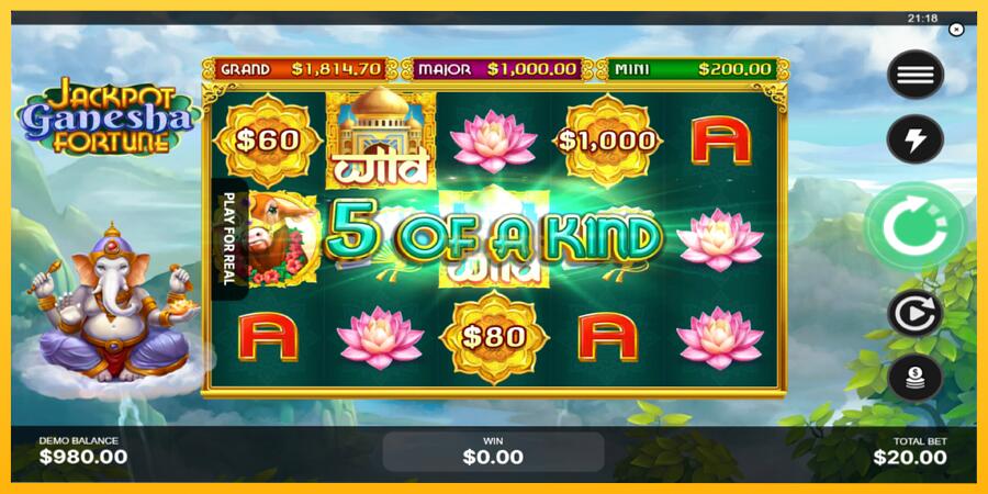 სურათი 3 სათამაშო მანქანა Jackpot Ganesha Fortune