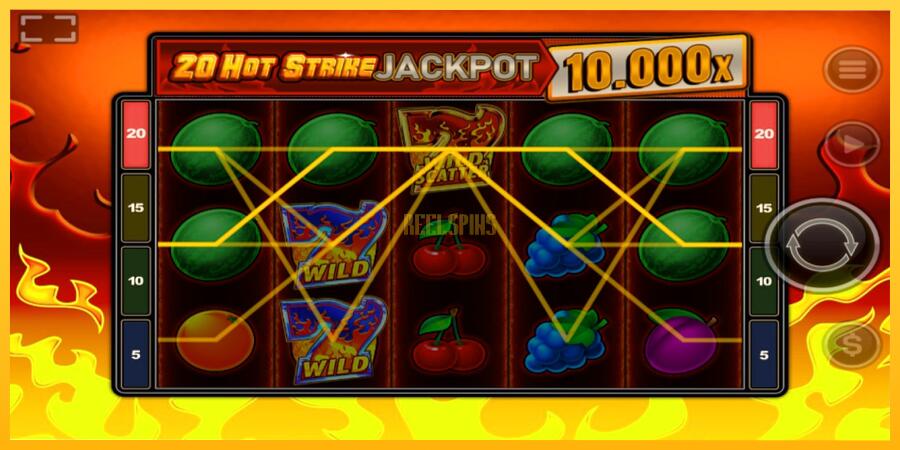 სურათი 3 სათამაშო მანქანა 20 Hot Strike Jackpot