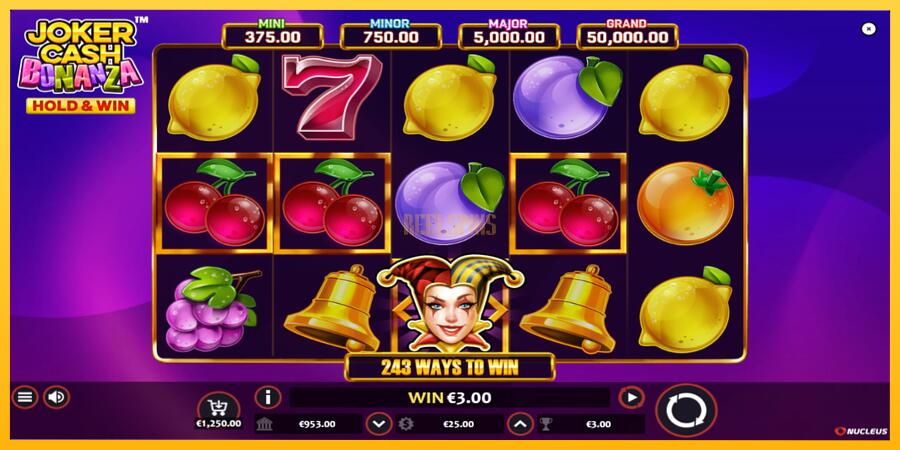 სურათი 2 სათამაშო მანქანა Joker Cash Bonanza - Hold & Win