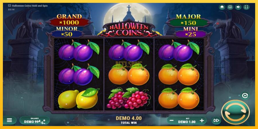 სურათი 3 სათამაშო მანქანა Halloween Coins Hold and Spin