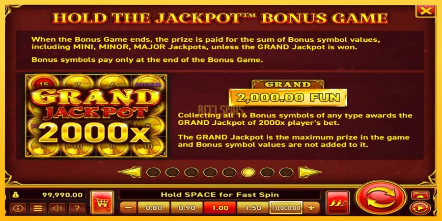 სურათი 5 სათამაშო მანქანა 16 Coins Grand Gold Edition Halloween Jackpots