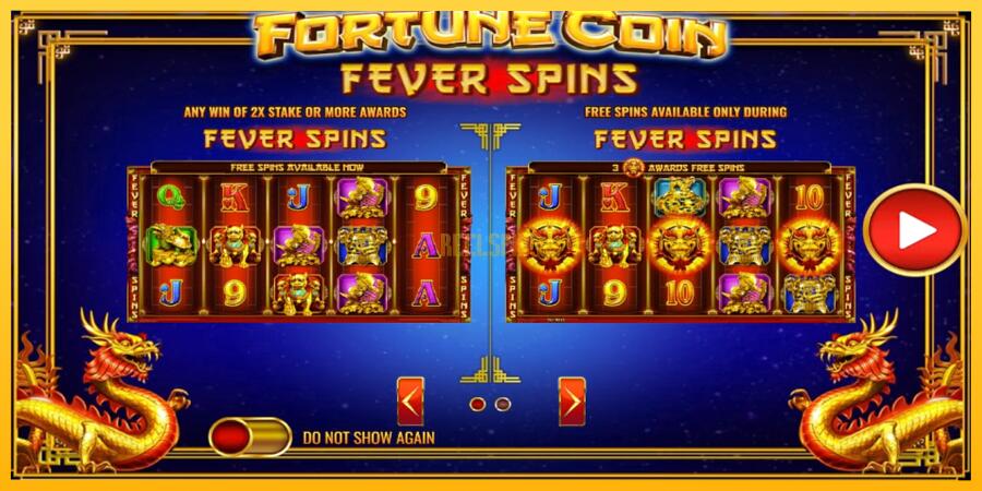 სურათი 3 სათამაშო მანქანა Fortune Coin Fever Spins