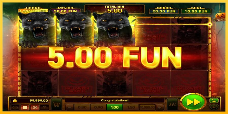 სურათი 4 სათამაშო მანქანა Mighty Wild: Panther Grand Gold Edition Halloween Jackpots