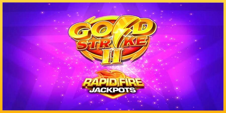 სურათი 1 სათამაშო მანქანა Gold Strike II Rapid Fire Jackpots