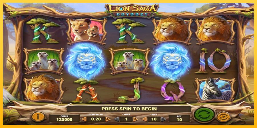 სურათი 1 სათამაშო მანქანა Lion Saga Odyssey