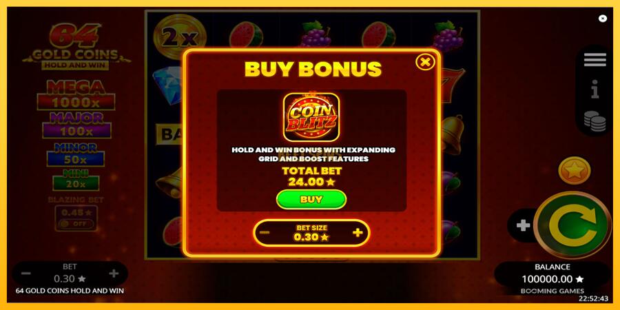 სურათი 5 სათამაშო მანქანა 64 Gold Coins Hold and Win