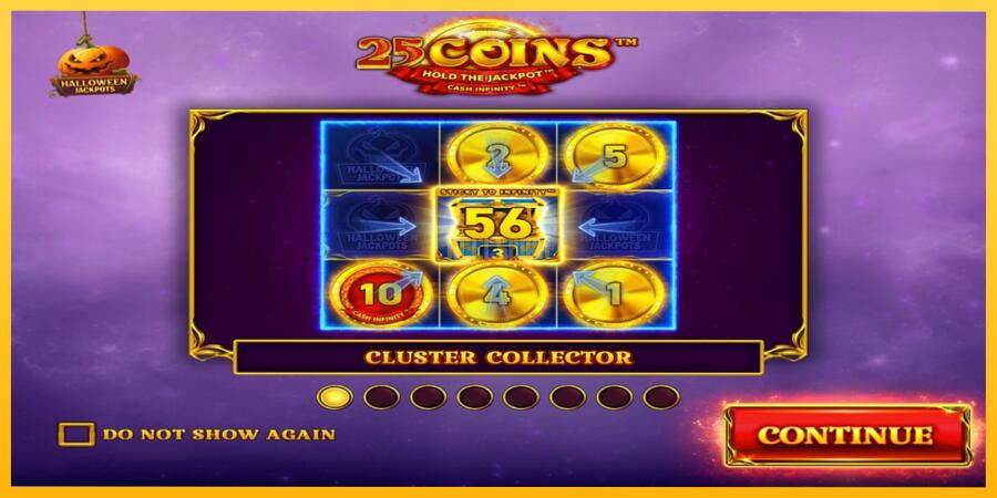 სურათი 1 სათამაშო მანქანა 25 Coins Halloween Jackpots