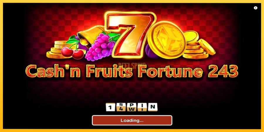 სურათი 1 სათამაშო მანქანა Cashn Fruits Fortune 243