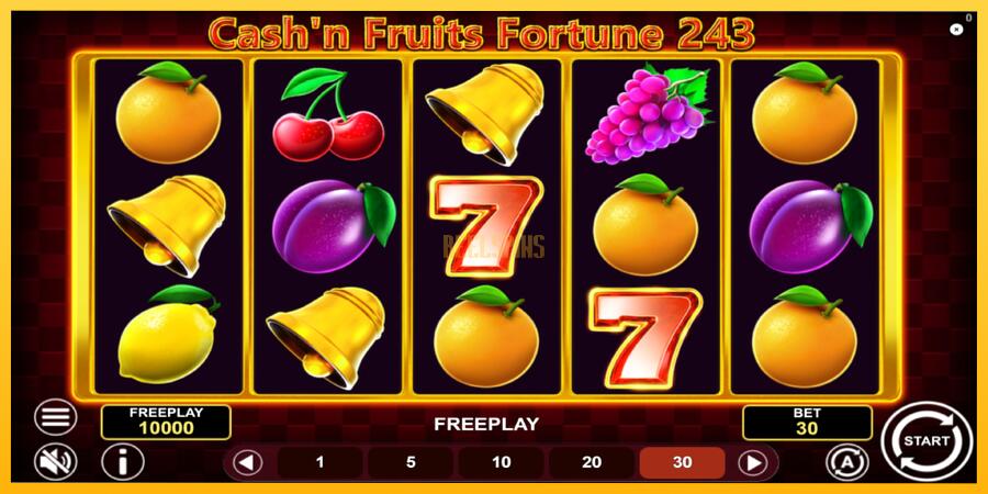 სურათი 2 სათამაშო მანქანა Cashn Fruits Fortune 243