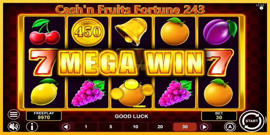 სურათი 3 სათამაშო მანქანა Cashn Fruits Fortune 243