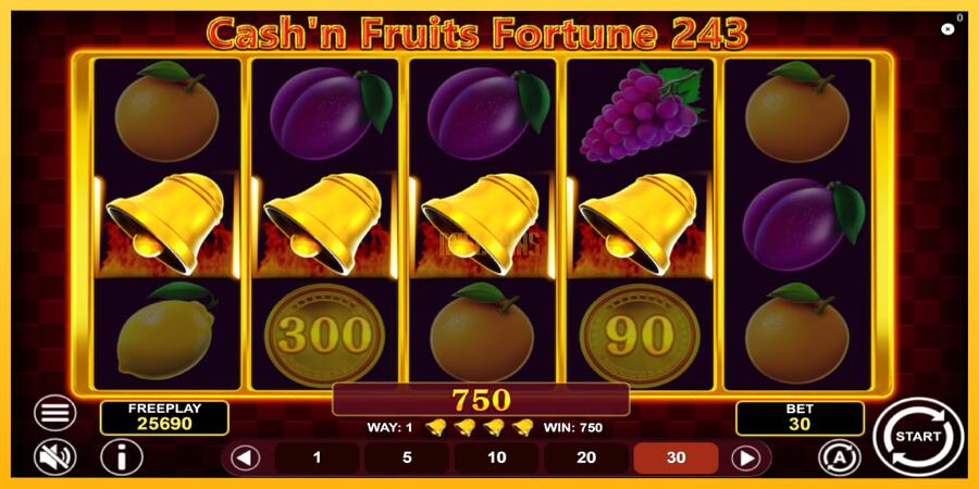 სურათი 5 სათამაშო მანქანა Cashn Fruits Fortune 243