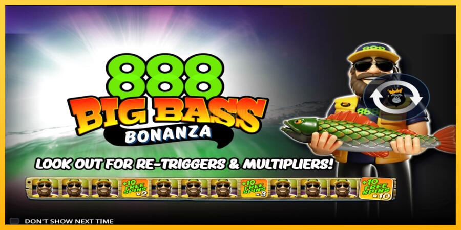 სურათი 1 სათამაშო მანქანა 888 Big Bass Bonanza