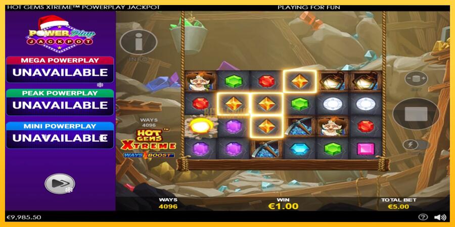 სურათი 3 სათამაშო მანქანა Hot Gems Xtreme PowerPlay Jackpot