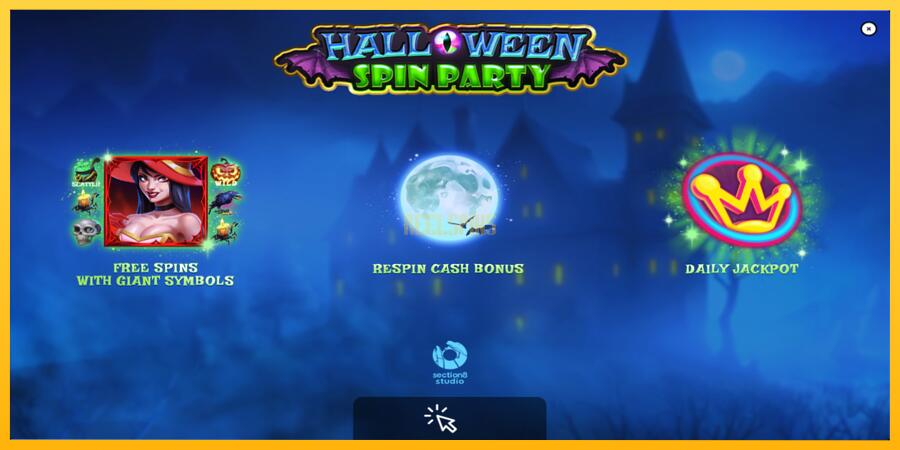 სურათი 1 სათამაშო მანქანა Halloween Spin Party