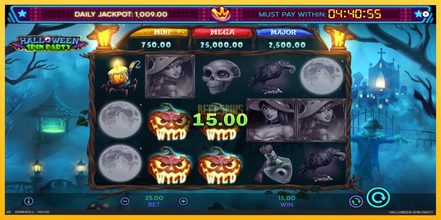 სურათი 5 სათამაშო მანქანა Halloween Spin Party