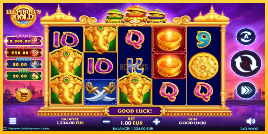 სურათი 1 სათამაშო მანქანა Elephants Gold Buy Bonus Combo