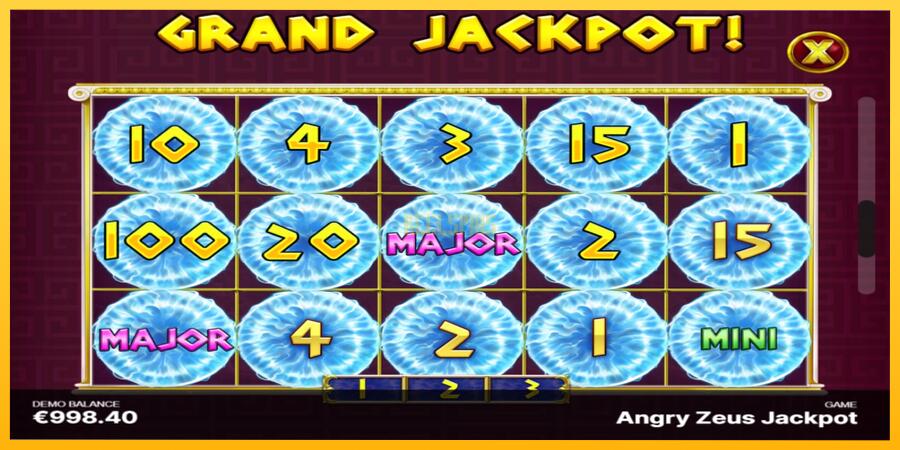 სურათი 7 სათამაშო მანქანა Angry Zeus Jackpot