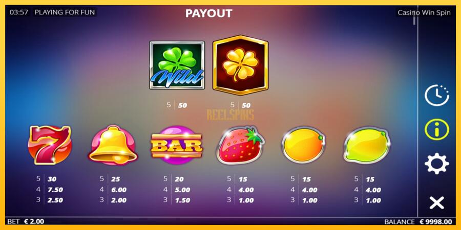 სურათი 4 სათამაშო მანქანა Casino Win Spin