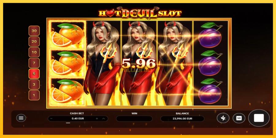 სურათი 4 სათამაშო მანქანა Hot Devil Slot