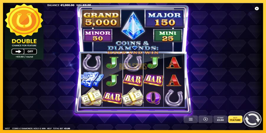 სურათი 2 სათამაშო მანქანა Coins & Diamonds: Hold and Win