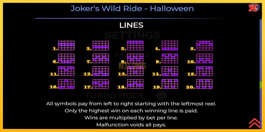 სურათი 7 სათამაშო მანქანა Jokers Wild Ride Halloween