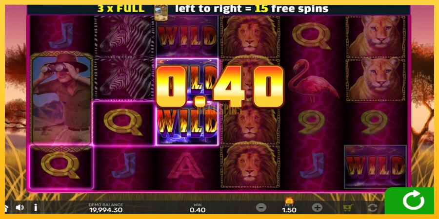 სურათი 3 სათამაშო მანქანა Wild Lion with Reel Bingo