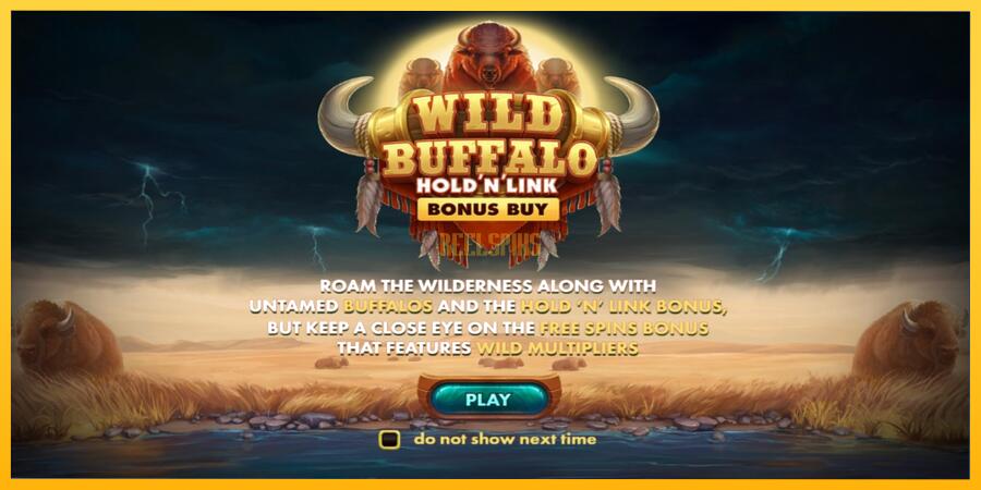 სურათი 1 სათამაშო მანქანა Wild Buffalo Hold N Link Bonus Buy