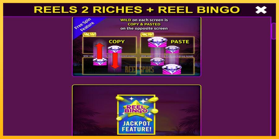 სურათი 5 სათამაშო მანქანა Reels 2 Riches with Reel Bingo