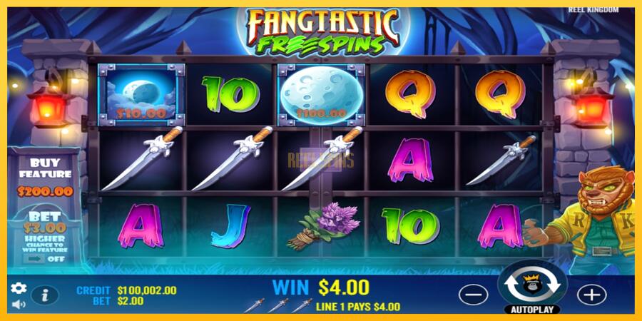 სურათი 3 სათამაშო მანქანა Fangtastic Freespins