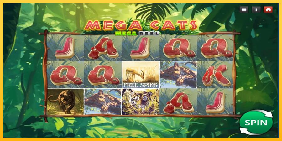 სურათი 1 სათამაშო მანქანა Mega Cats Mega Reel