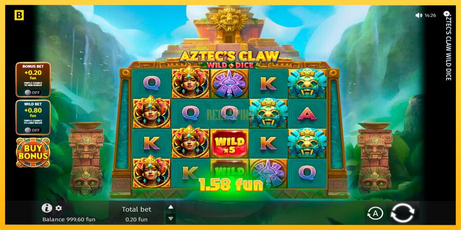 სურათი 2 სათამაშო მანქანა Aztecs Claw Wild Dice