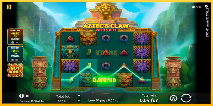 სურათი 3 სათამაშო მანქანა Aztecs Claw Wild Dice