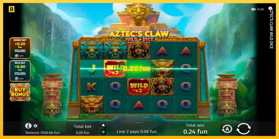 სურათი 4 სათამაშო მანქანა Aztecs Claw Wild Dice