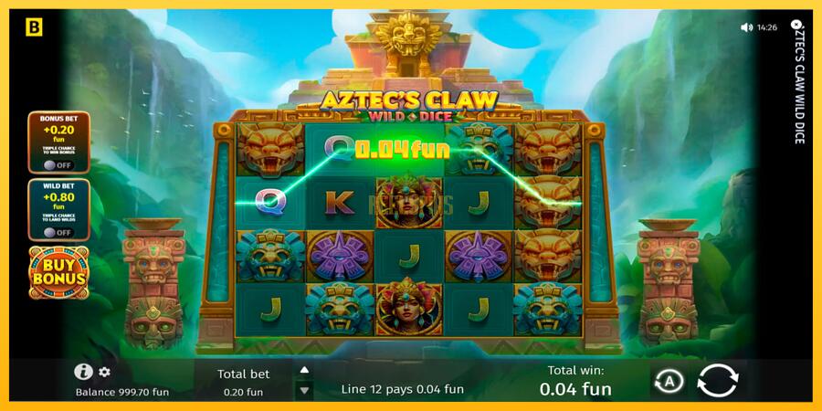 სურათი 5 სათამაშო მანქანა Aztecs Claw Wild Dice