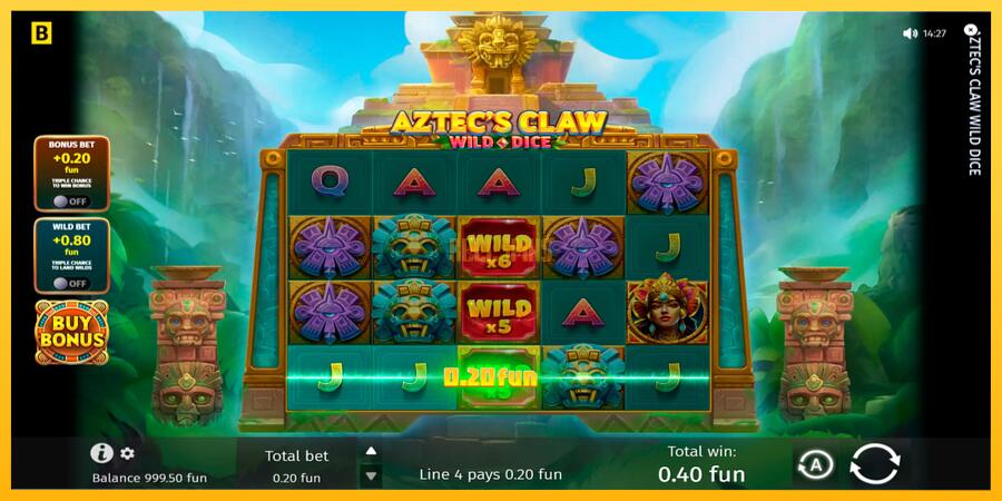 სურათი 6 სათამაშო მანქანა Aztecs Claw Wild Dice