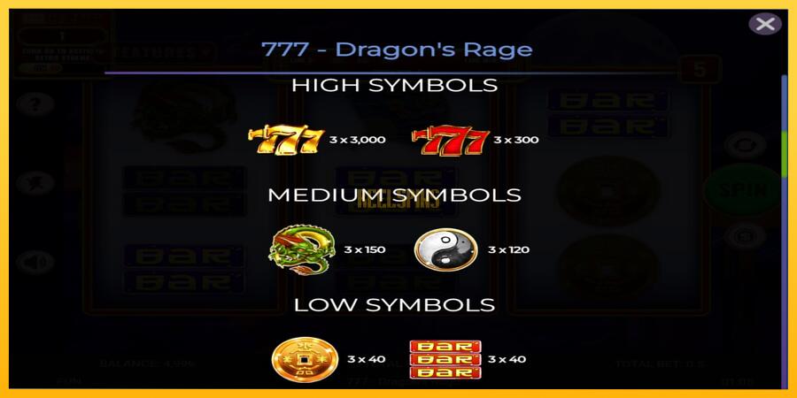 სურათი 5 სათამაშო მანქანა 777 - Dragons Rage