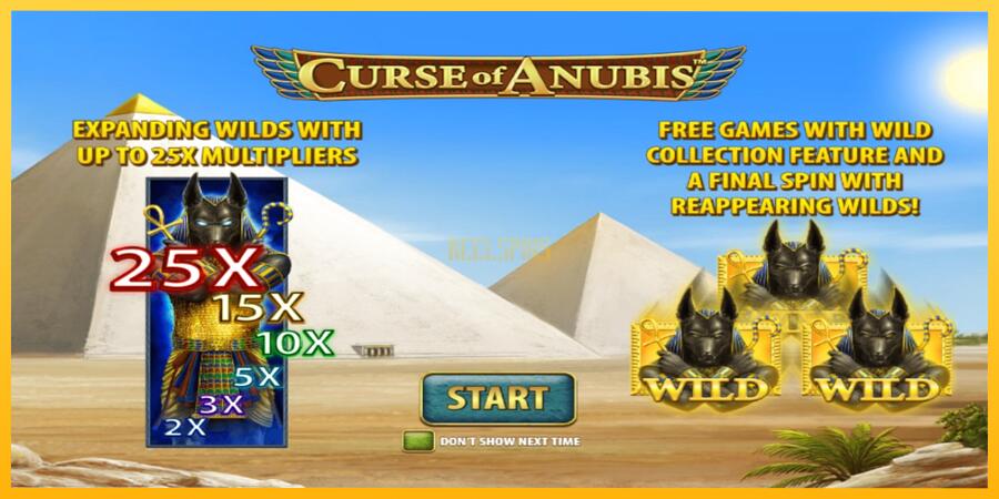 სურათი 1 სათამაშო მანქანა Curse of Anubis