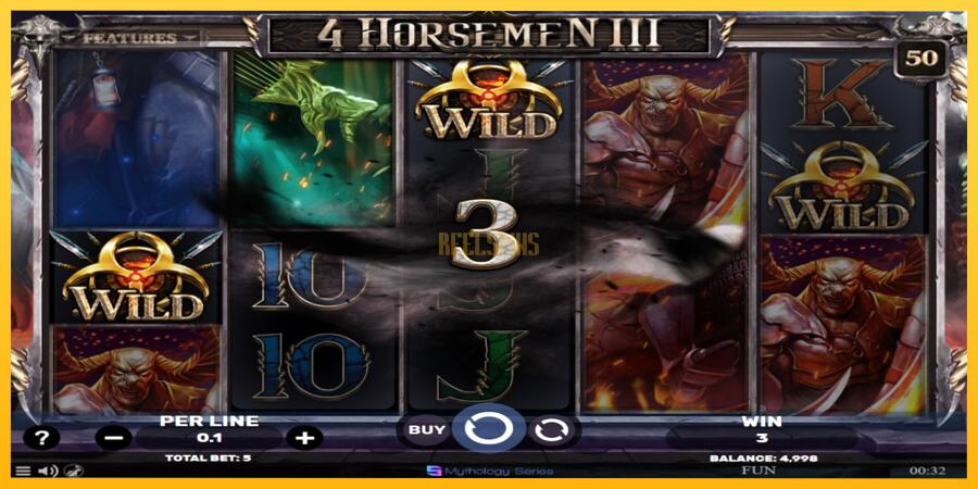 სურათი 3 სათამაშო მანქანა 4 Horsemen III