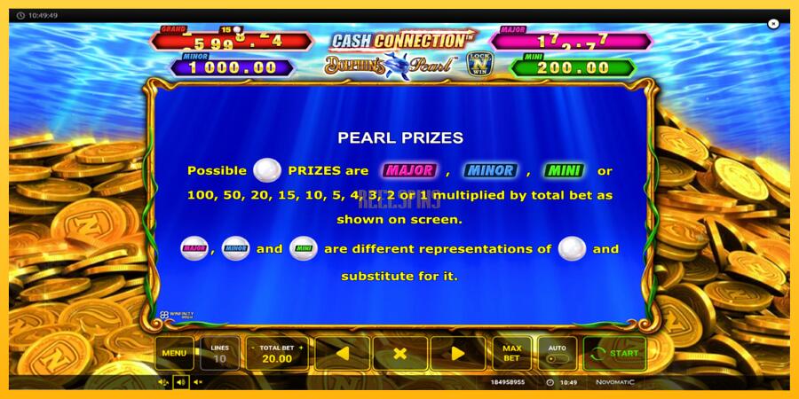 სურათი 6 სათამაშო მანქანა Cash Connection Dolphins Pearl