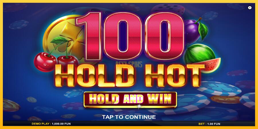 სურათი 1 სათამაშო მანქანა 100 Hold Hot Hold and Win