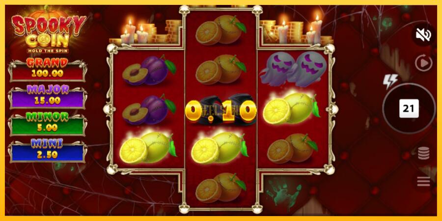 სურათი 3 სათამაშო მანქანა Spooky Coin Hold The Spin