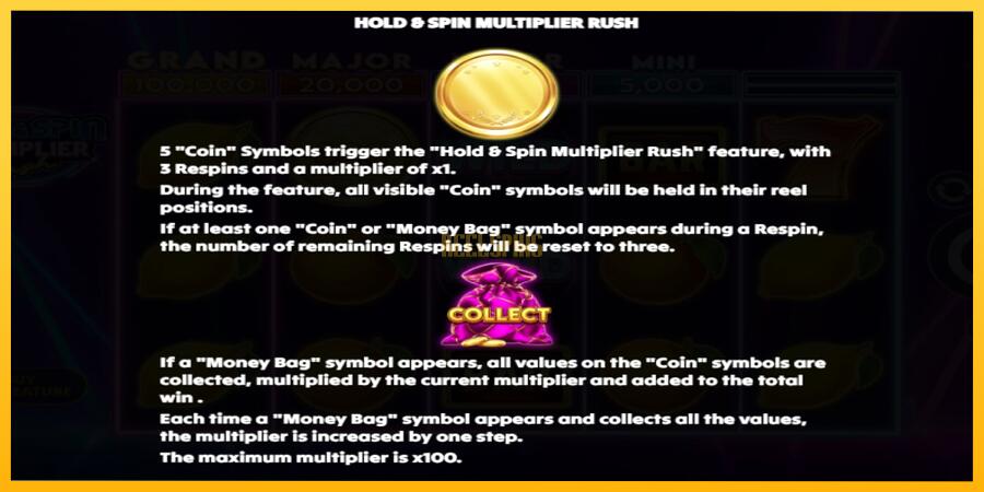 სურათი 5 სათამაშო მანქანა Hold & Spin Multiplier Rush