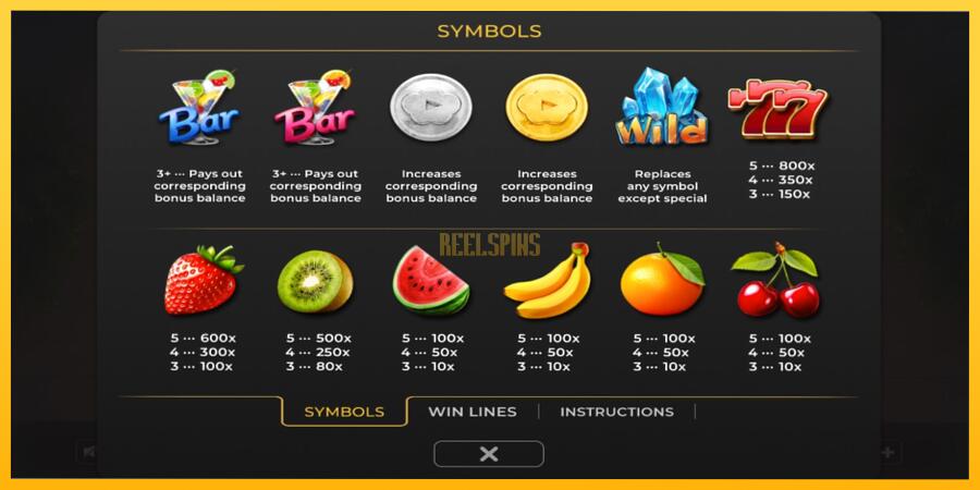 სურათი 3 სათამაშო მანქანა Fruit Cocktail Coin Chase