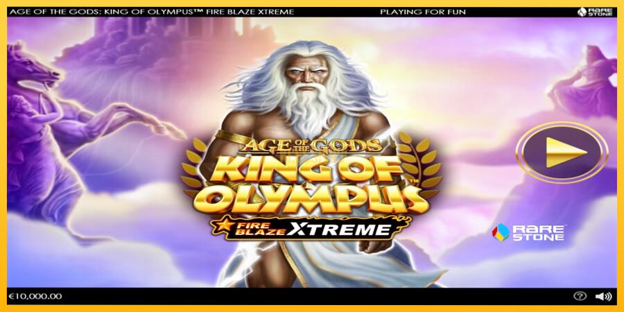 სურათი 1 სათამაშო მანქანა Age of the Gods: King of Olympus Fire Blaze Xtreme