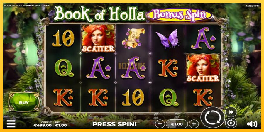 სურათი 2 სათამაშო მანქანა Book of Holla: Bonus Spin