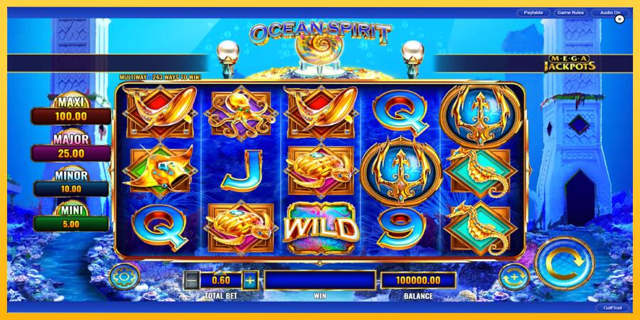 სურათი 3 სათამაშო მანქანა Ocean Spirit MegaJackpots