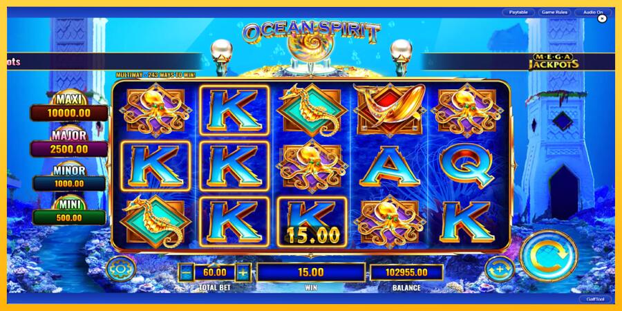 სურათი 6 სათამაშო მანქანა Ocean Spirit MegaJackpots