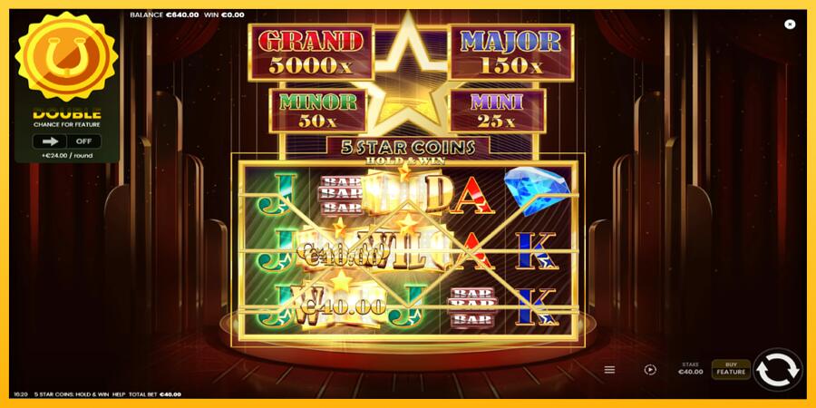 სურათი 3 სათამაშო მანქანა 5 Star Coins: Hold & Win